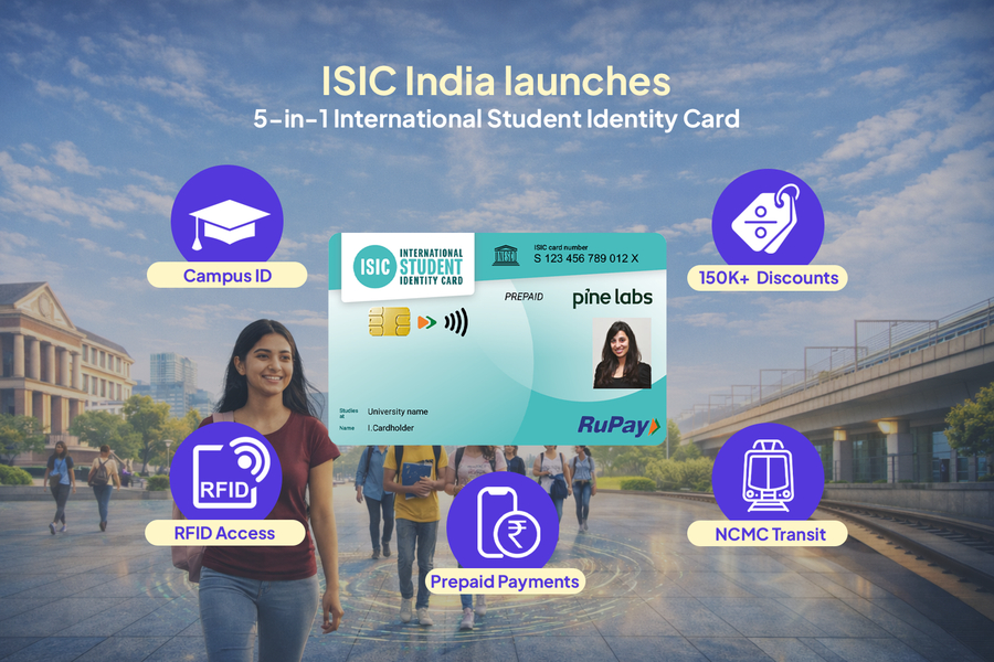 ISIC India partners NPCI and Pine Labs to unveil 5-in-1 International Student Identity Card